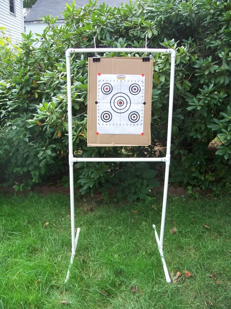 DIY $7.50 target stand - DIY Projects and Builds - Long Island Firearms